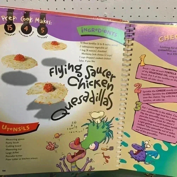 Vintage Betty Crocker’s Kids Cook! Children Teens Recipes Cookbook 1999 90s - Picture 12 of 14